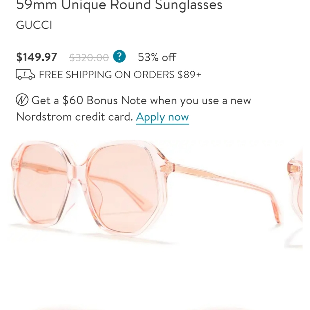 Gucci sunglasses reposh